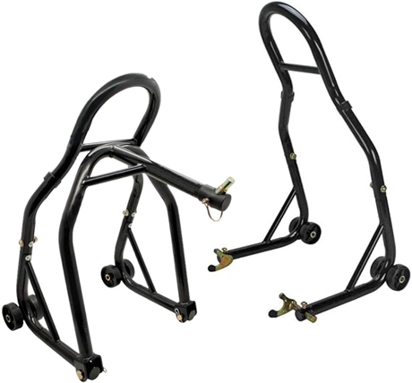motorcycle paddlock stand set