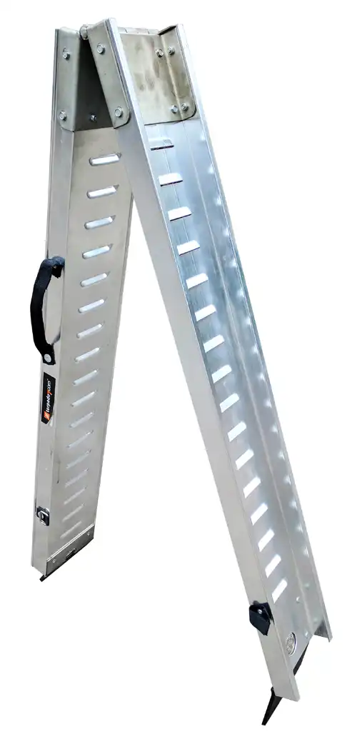 alumium motorcycle ramp for loading